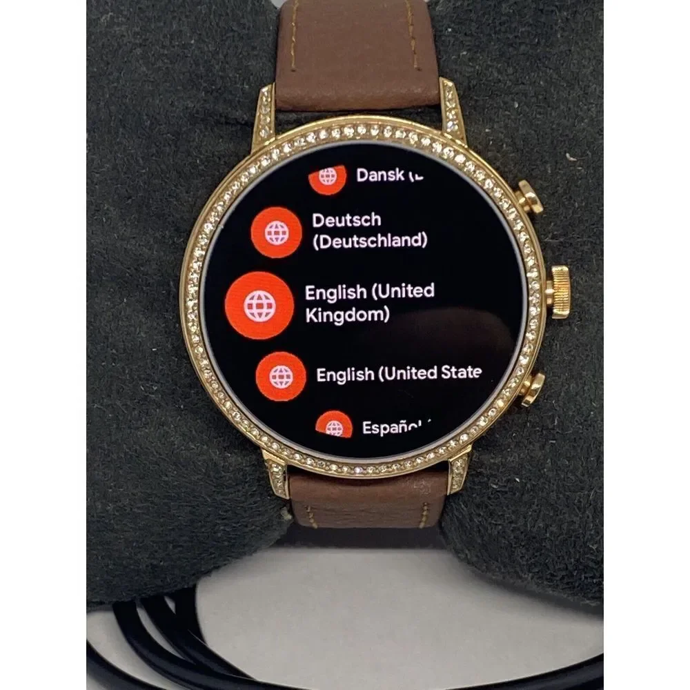Fossil Gen 4 Authentic Digital Dial Smart Watch Custom Band FTW6011 AB573